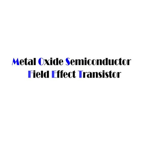 Metal oxide semiconductor