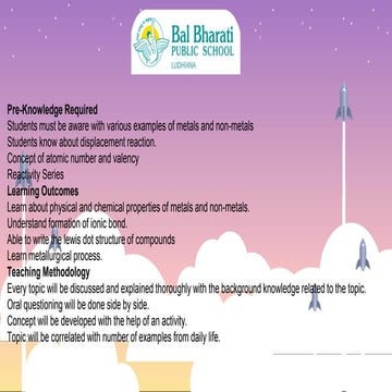 Metals and Non-metals.please check out this article for the full list and the...