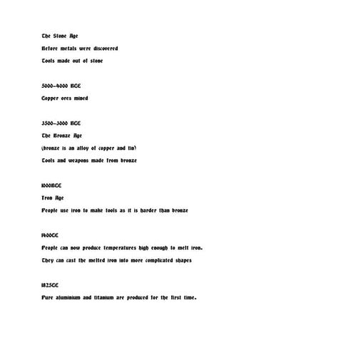 Metals timeline card_sort