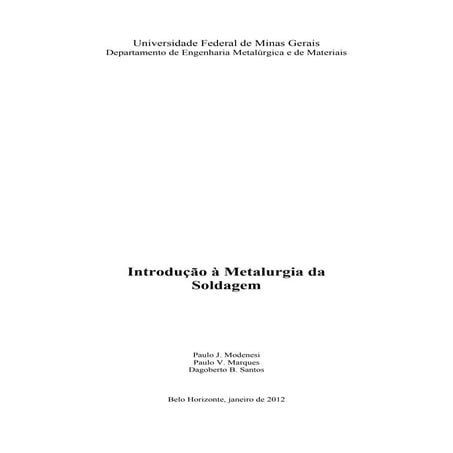 Metalurgia - Soldagem