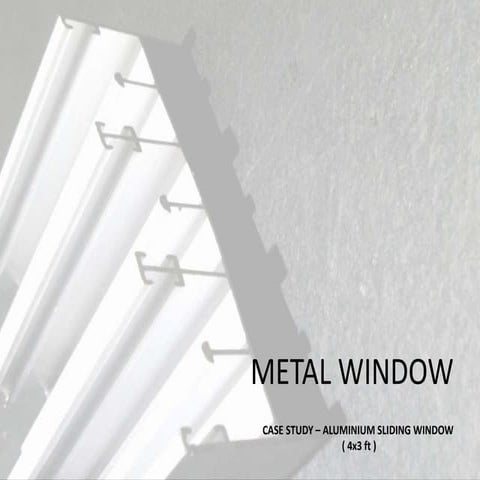 Aluminium window