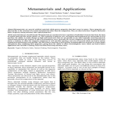 Metamaterials (Main Paper) 