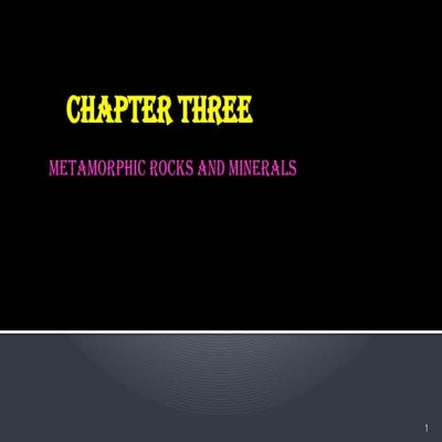 METAMORPHIC PETROLOGY - related in ethiopia geology related ethiopia student