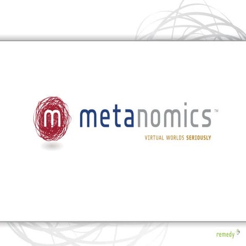 Metanomics Overview