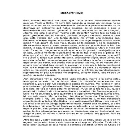 METAONIRISMO de EDWIN WALTER TOVAR CHUMPITAZ | PDF