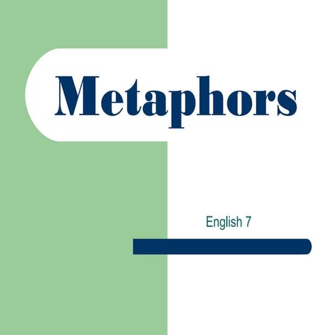 Metaphors | PPT