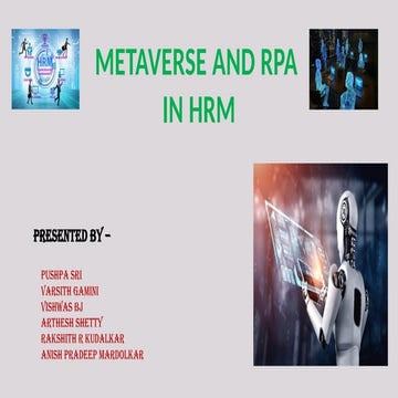 metaverse and RPA -Human Resource Management.pptx