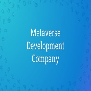 Metaverse development company