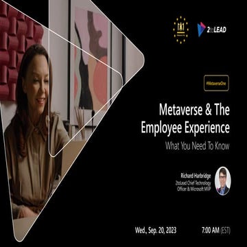 Metaverse & The Employee Experience: What You Need To Know