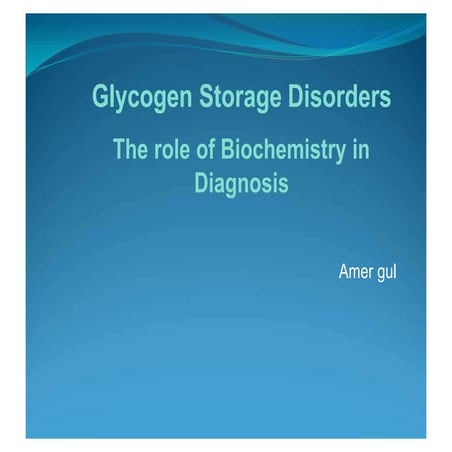 glucagon disorder 