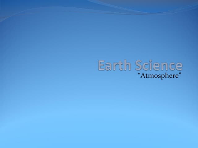 Meteorology