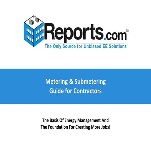 Metering and Submetering Guide for Contractors