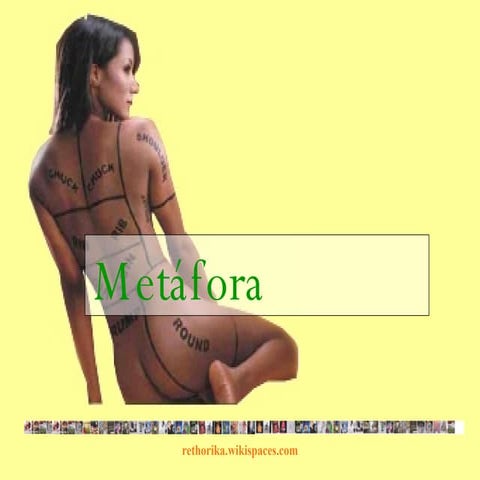 Metáfora, recurso retórico en el discurso publicitario.