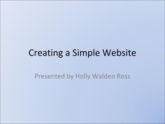 Methodist University Website Training Presentation