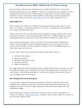 Freedom from Meth Addiction & Clean Living