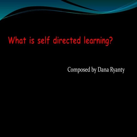 self direct leraning Danaryanti