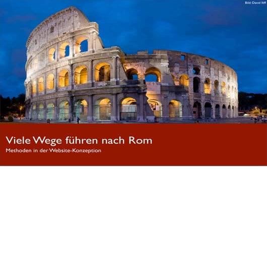 Viele Wege führen nach Rom (mit Notizen)