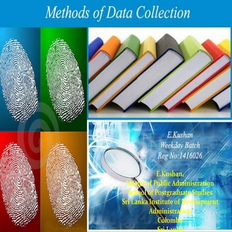 Method of data collection | PPT