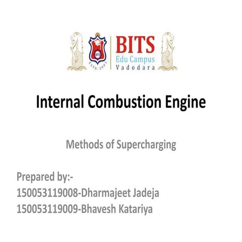 Method of supercharging