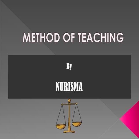The Grammar – Translation Method