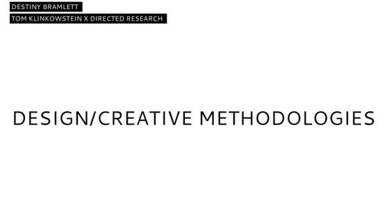 Personal methodology | PDF