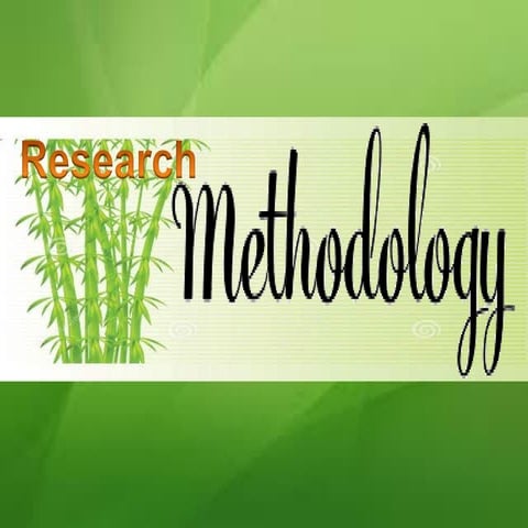 Research Methodology