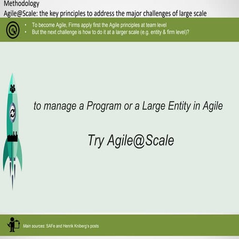 Methodology - Agile@Scale