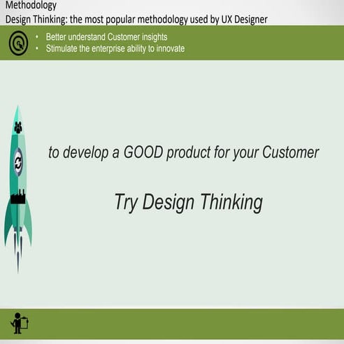 Methodology - design thinking