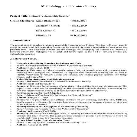 Methodology and literature Survey (1).docx