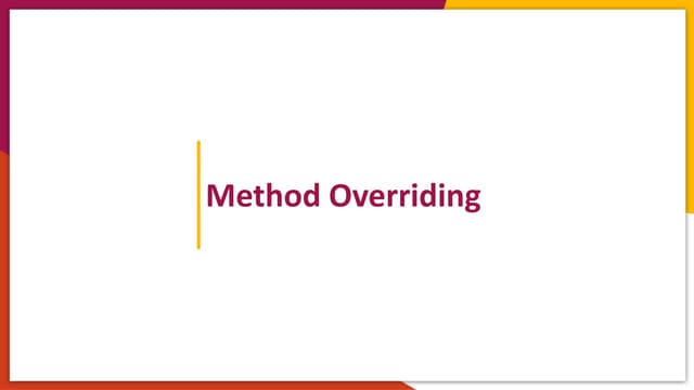 Method Overriding.pptx