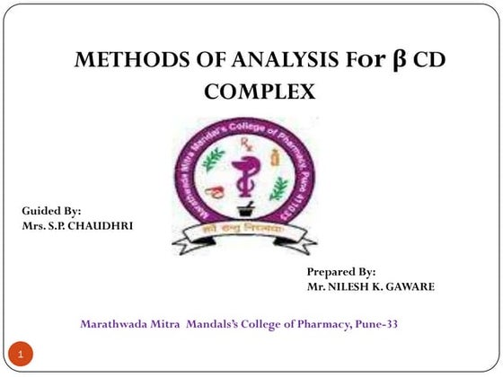 Methods of analysis .nilhhhhhhhhhhh