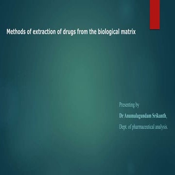 methods of extraction protein precipitation method.pptx | Chemistry ...