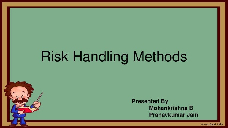 Methods Of Handling Risk