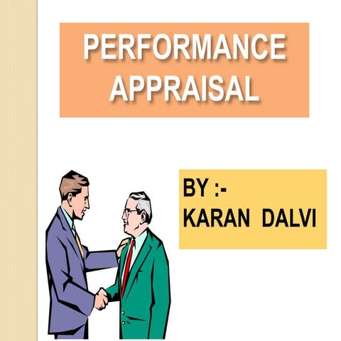 Methods of performance appraisal