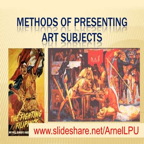 Methods of presenting art