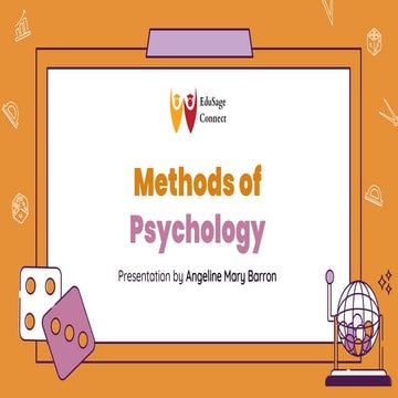 Methods of Psychology Class XI Psychology