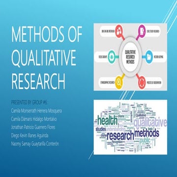 A4.GROUPNUMBER6.QUALITATIVERESEARCH
