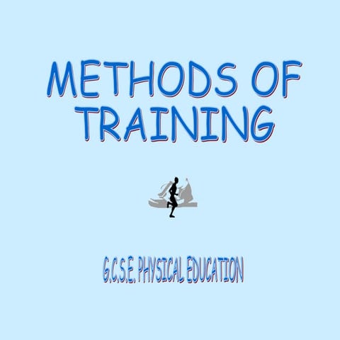 Training methods | PPTX
