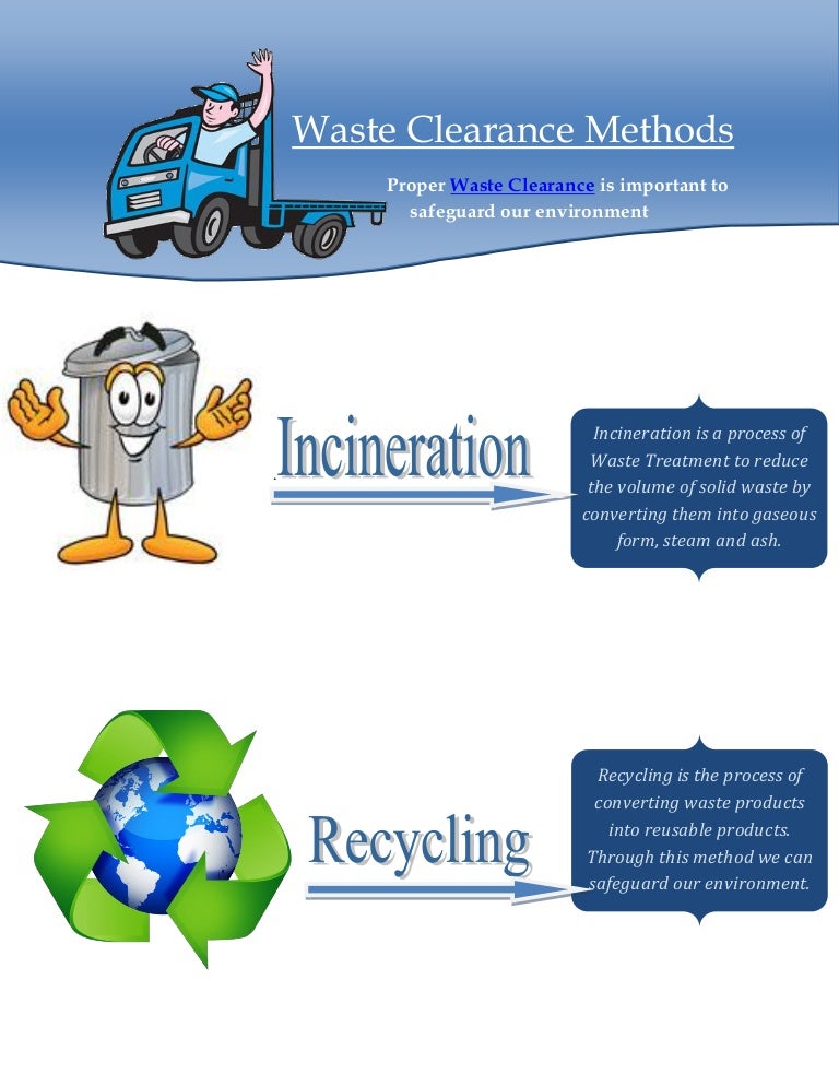 Effective Steps of Waste Clearance Method