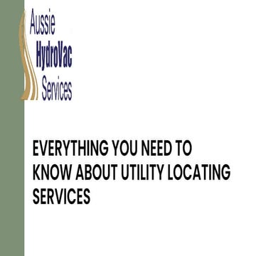 Methods Used During Utility Locating Services