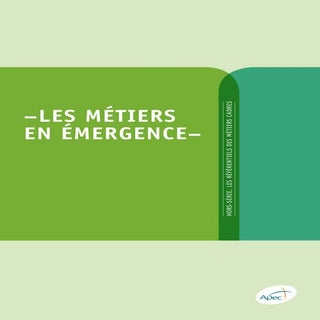 Metiers en emergence