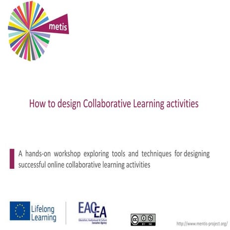 How to design Collaborative learning activities | PPT