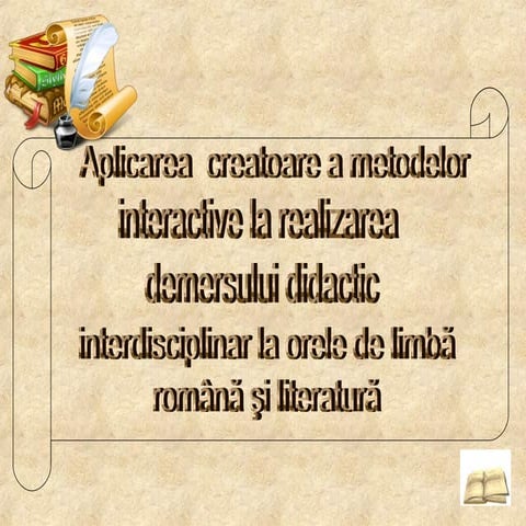 Metode interactive (lim. lit. rom)