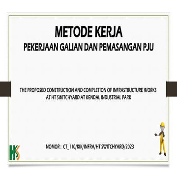 Metode Kerja Galian dan Pondasi PJU.pptx