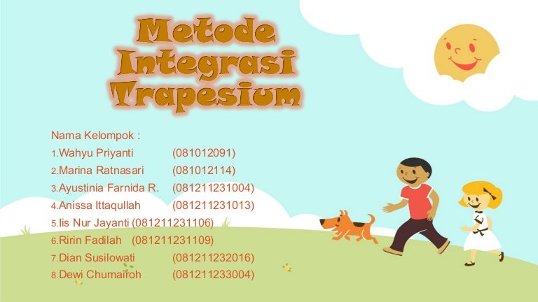 Metode Numerik Trapesium