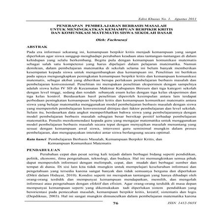 Metode problen solving