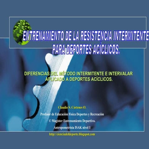 Metodo Intermitente | PPT