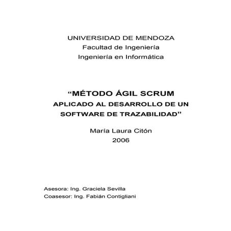Metodo agil scrum