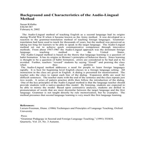 Metodo audiolingual2