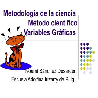 Metodo cientifico , graficas